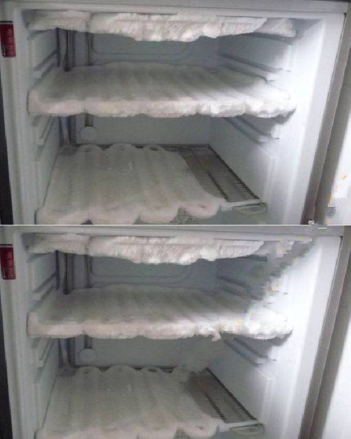 The trick to defrosting a freezer in a few minutes without effort