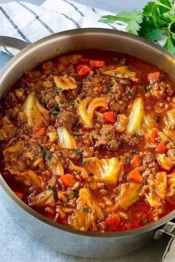 Cabbage Roll Soup🔥🔥