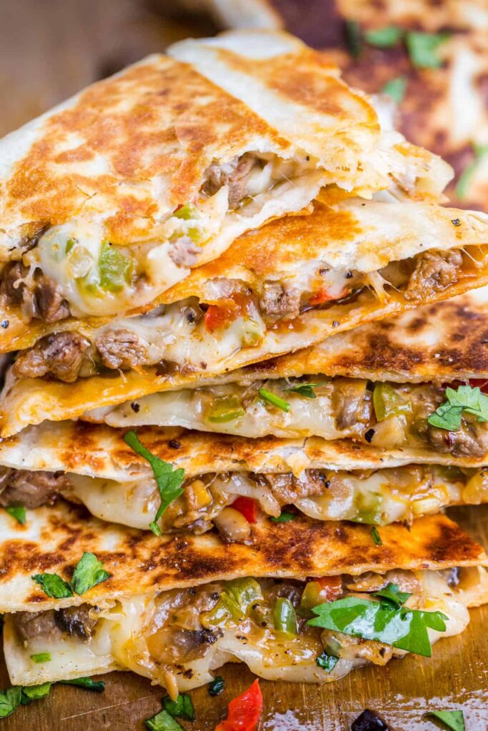 This quesadilla recipe is great for a hearty lunch or easy dinner in under 30 minutes.