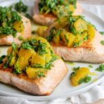 Grilled Salmon with Citrus Salsa