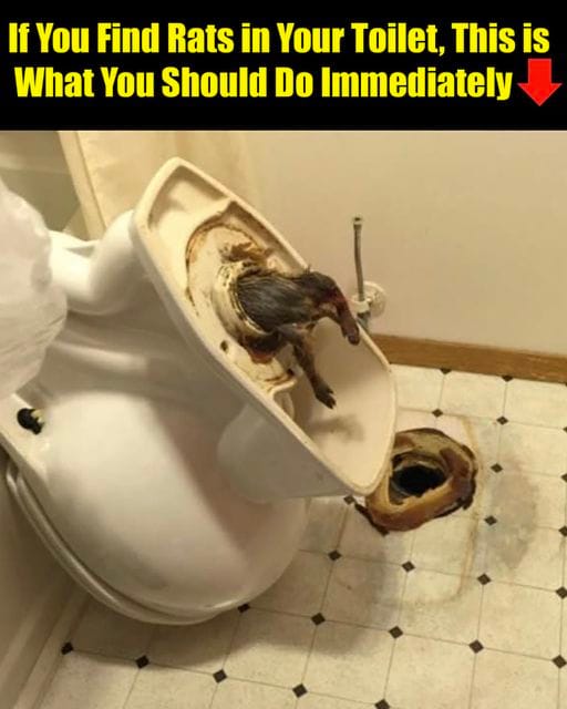 Rats in the Toilet: This is What You Should Do Immediately