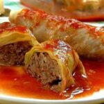 Here’s a simple recipe for delicious stuffed cabbage rolls