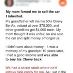 Mother forced son to sell the car he inherited – He buys it back and finds his grandfather’s hidden secret