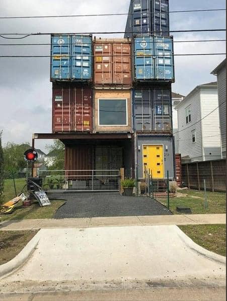 Man Uses 11 Shipping Containers To Build His 2,500 Square Foot Dream House, And The Inside Looks Amazing