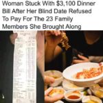 Woman Goes On Blind Date and Invites 23 Family Members to Dinner to Test Her Date’s Generosity