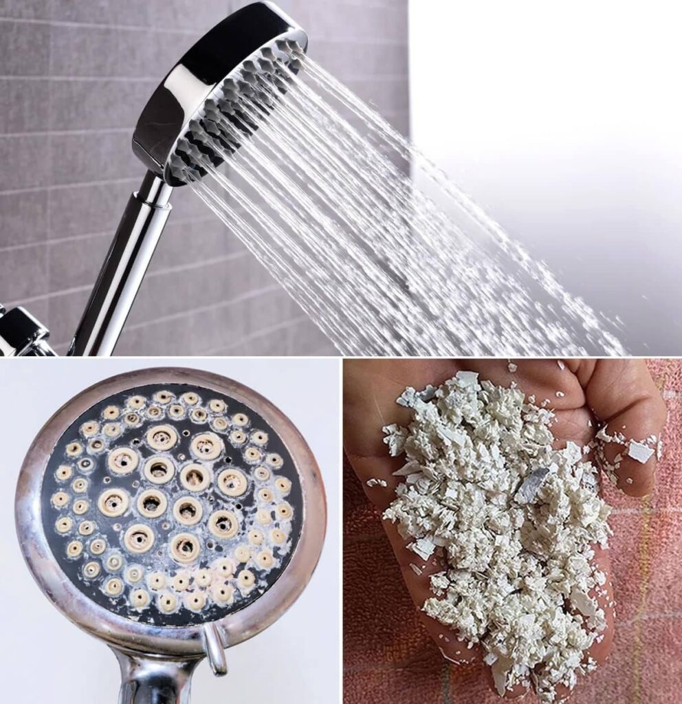 How to unclog shower head holes and increase water pressure