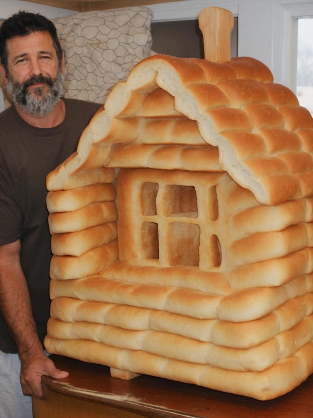 Title: The Art of Bread Building: A Father’s Passion Project