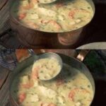 Bisque de fruits de mer au crabe et aux crevettes