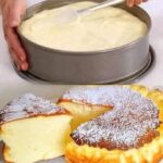 baseless cream cake in the oven in 5 minutes