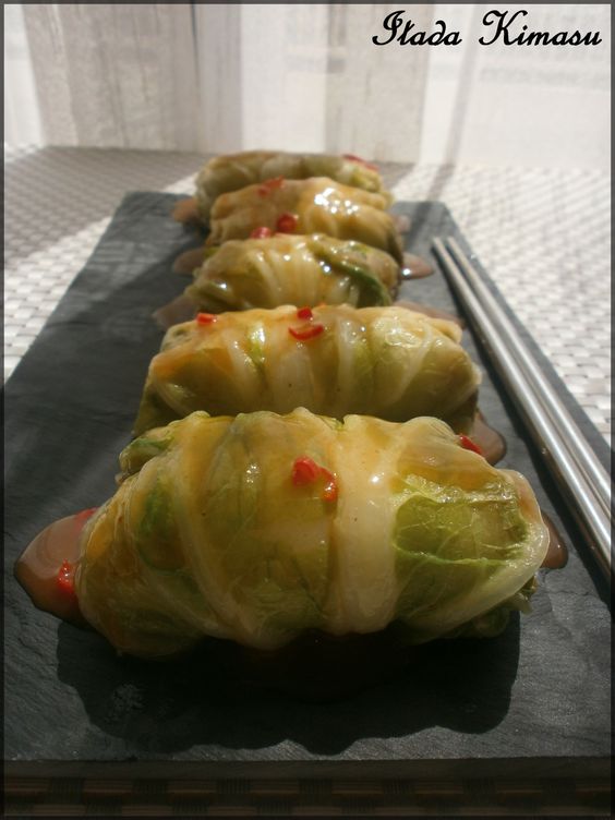 Vietnamese Stuffed Cabbage Roll – Itada-Kimasu