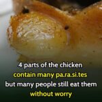 4 parts of the chicken contain many pa.ra.si.tes but many people still eat them without worry