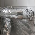 My grandpa told me to wrap aluminum foil around the bathroom drain pipes. Here’s why