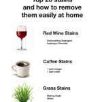 Top 20 stains and how to remove them easily at home