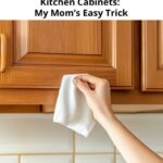 Effortlessly Remove Grease from Kitchen Cabinets: My Mom’s Easy Trick