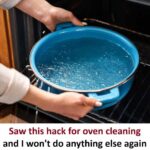 Trick to clean the oven